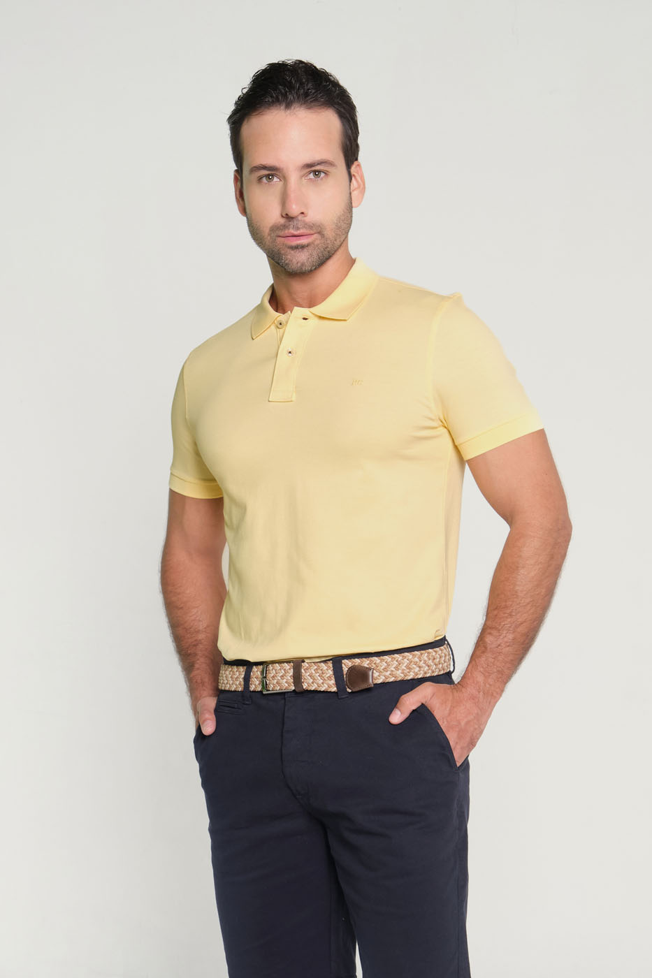 Camiseta Polo Amarillo
