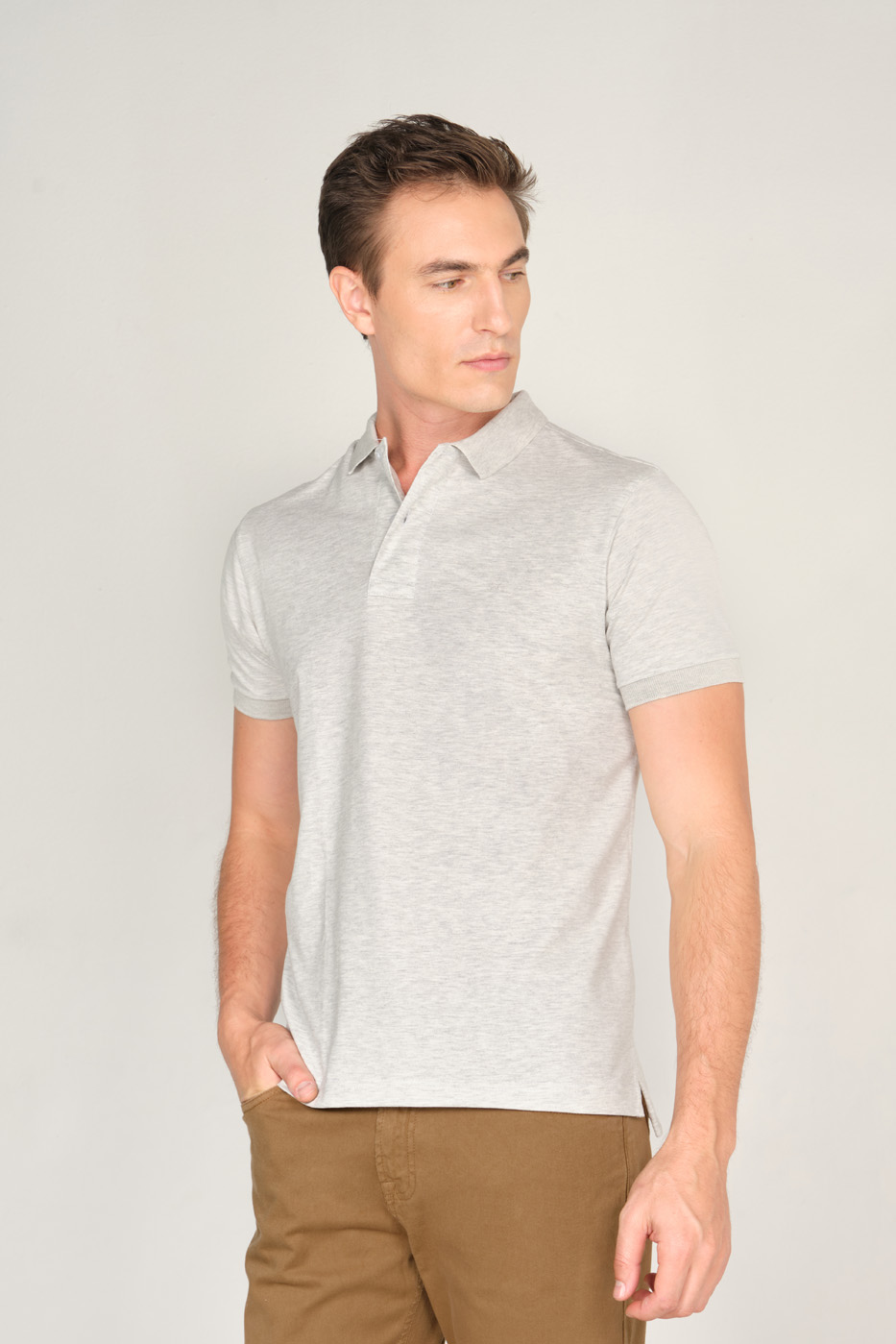 Camiseta Polo Melange