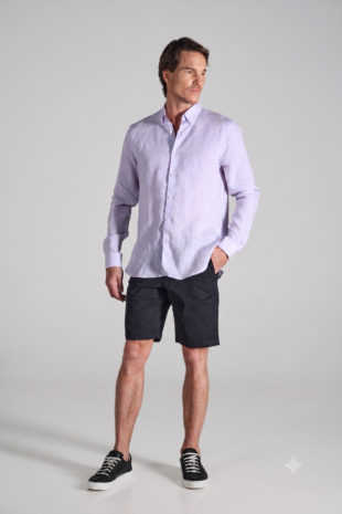 Bermuda Chino Classic Azul Oscuro