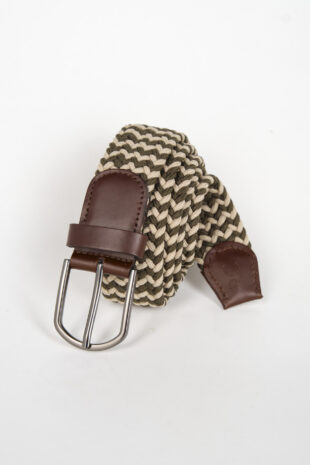 Correa Trenzada Verde Aloe