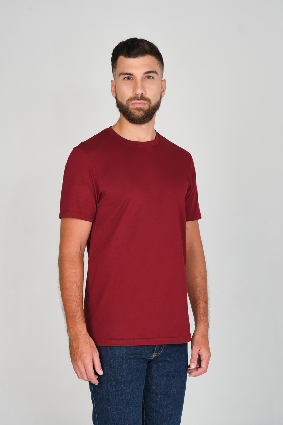 T-shirt Slim Fit 100% Algodón Vintotinto