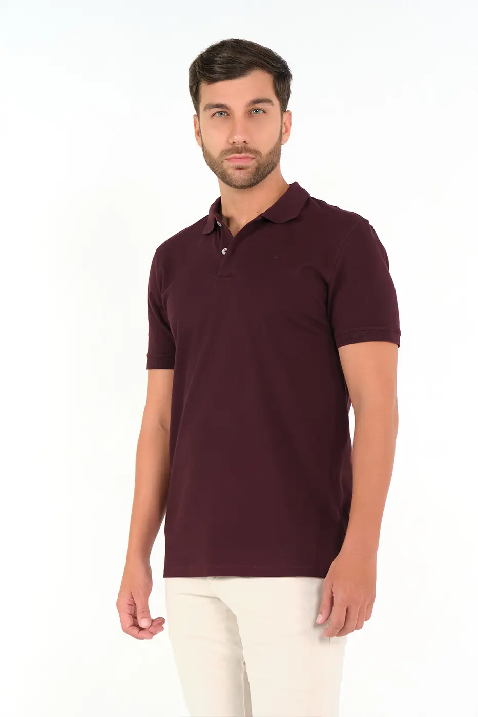 Camiseta Polo 100% Algodón Piqué Vintotinto Borgo