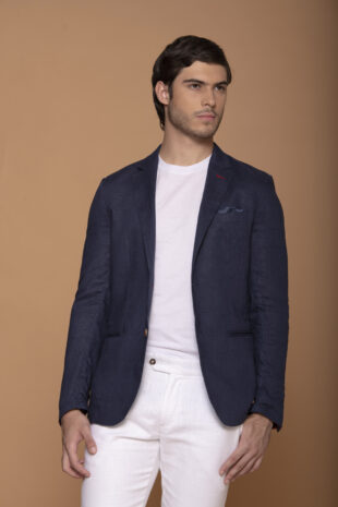 Blazer Vento Lino Azul Navy - SKU 70325012