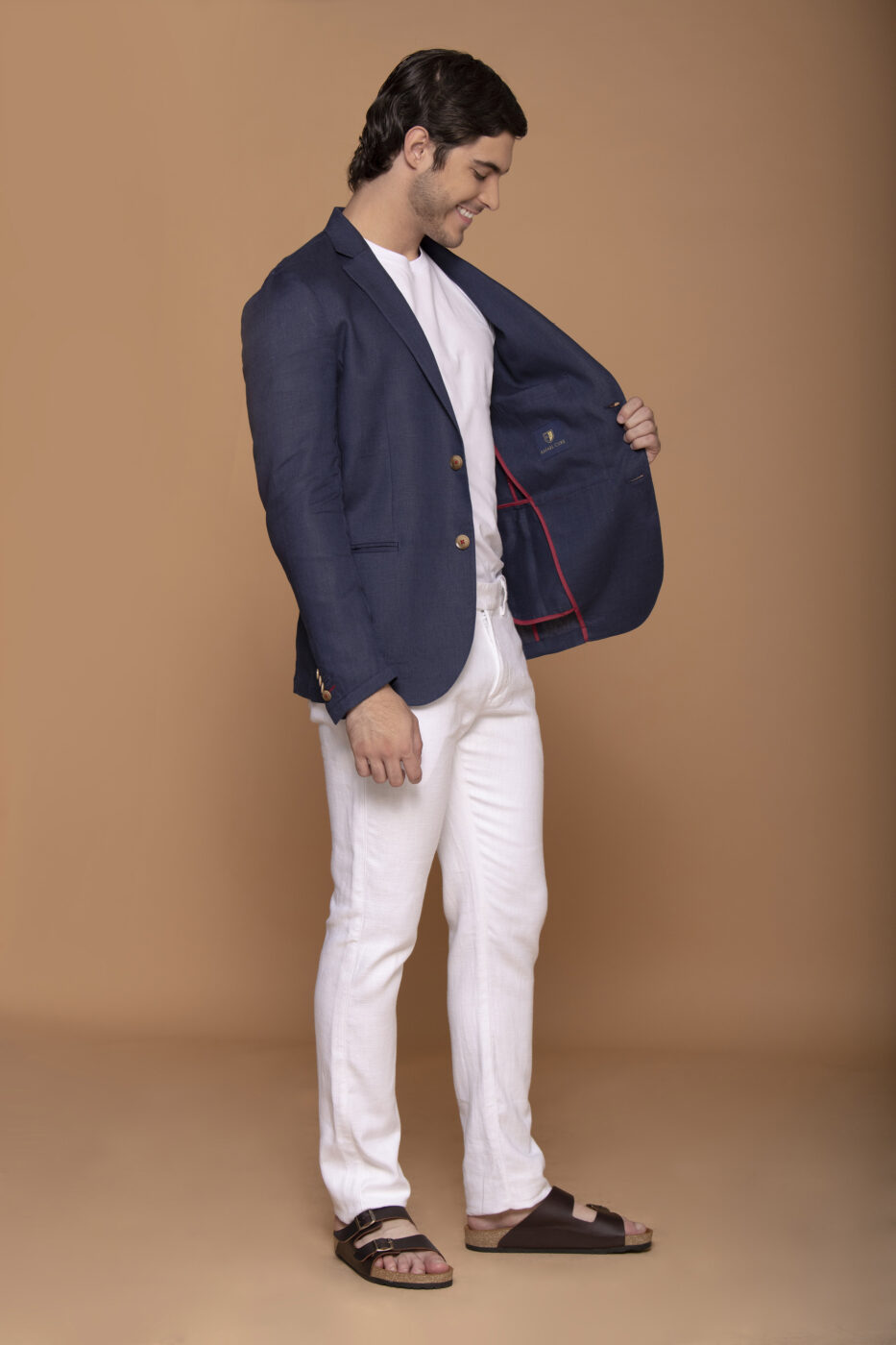 Blazer Vento Lino Azul Navy - SKU 70325012