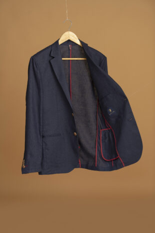 Blazer Vento Lino Azul Navy - SKU 70325012