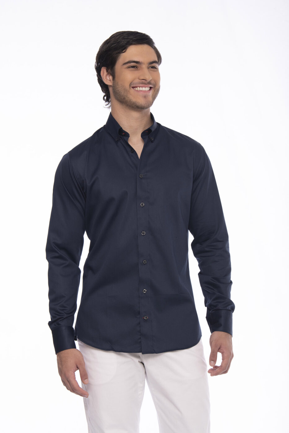 Camisa Algodón Azul Turquí - SKU 1052532023