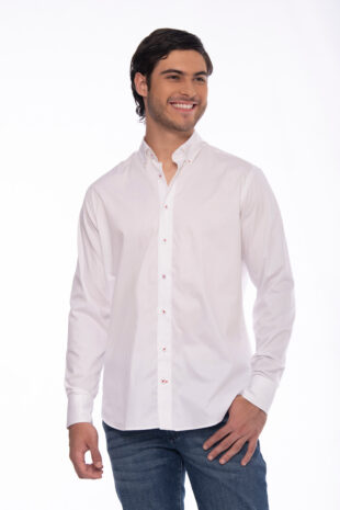 Camisa Algodón Blanco - SKU 1052541029