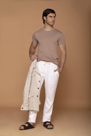 Chaqueta Safari Lino Arena - SKU 70425014