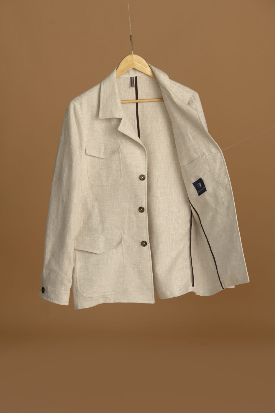 Chaqueta Safari Lino Arena - SKU 70425014