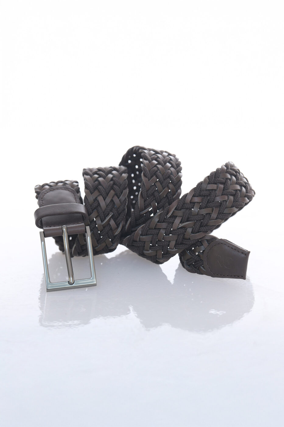 Correa Hilo & Cuero Trenzado Café - SKU 109252122