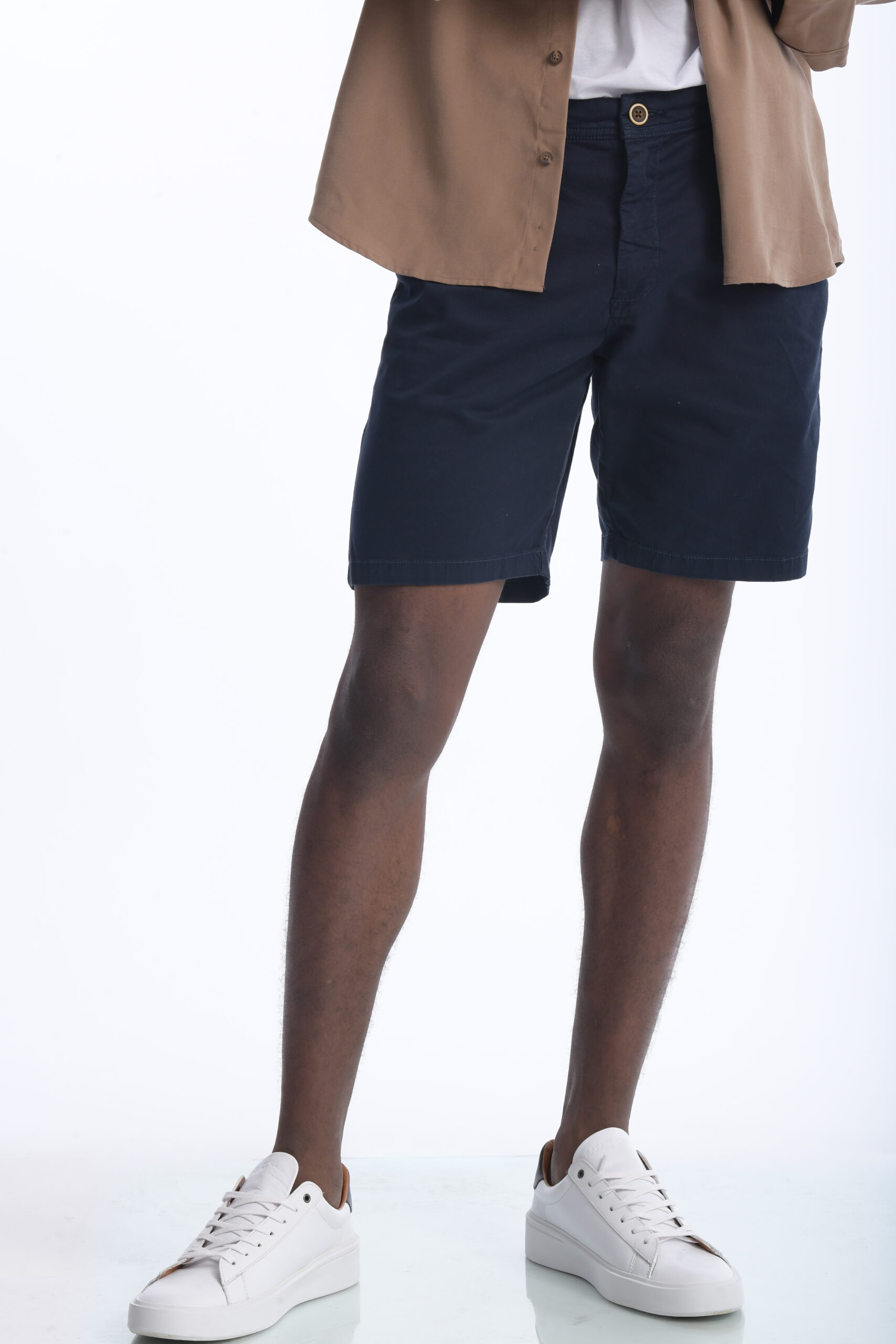 Bermuda Chino Dril Azul Marino - Imagen 4