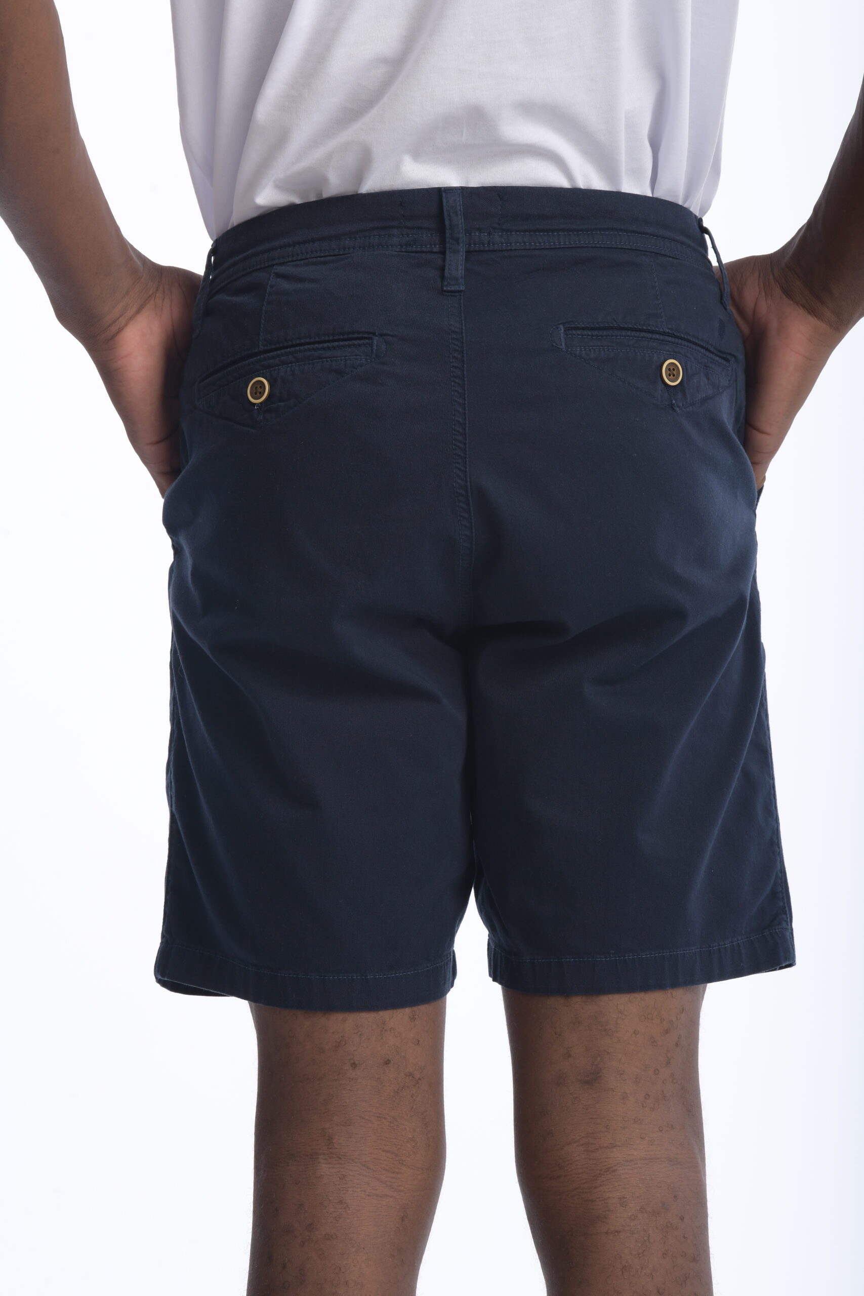 Bermuda Chino Dril Azul Marino - Imagen 2