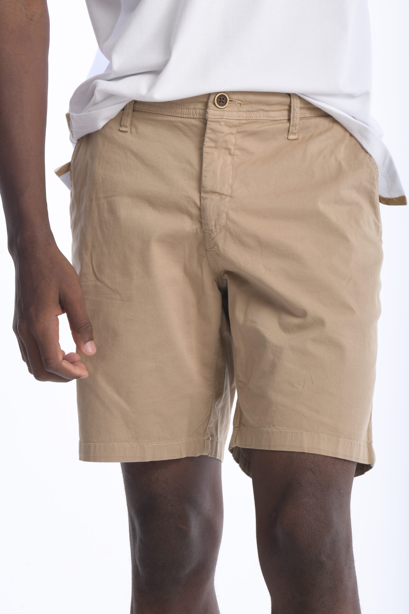 Bermuda Chino Dril Caqui - Imagen 3