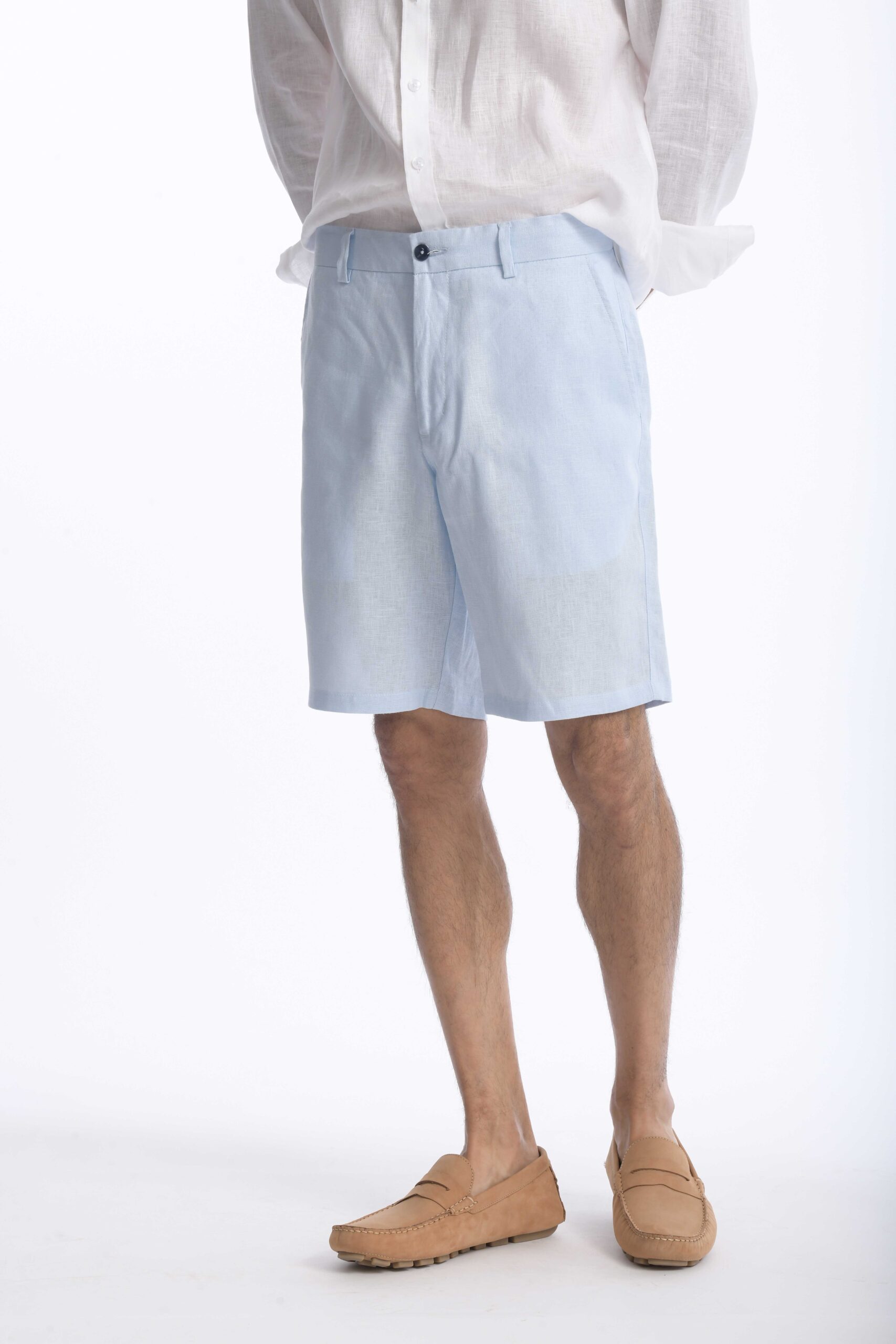 Bermuda Lino Azul Sky - Imagen 6