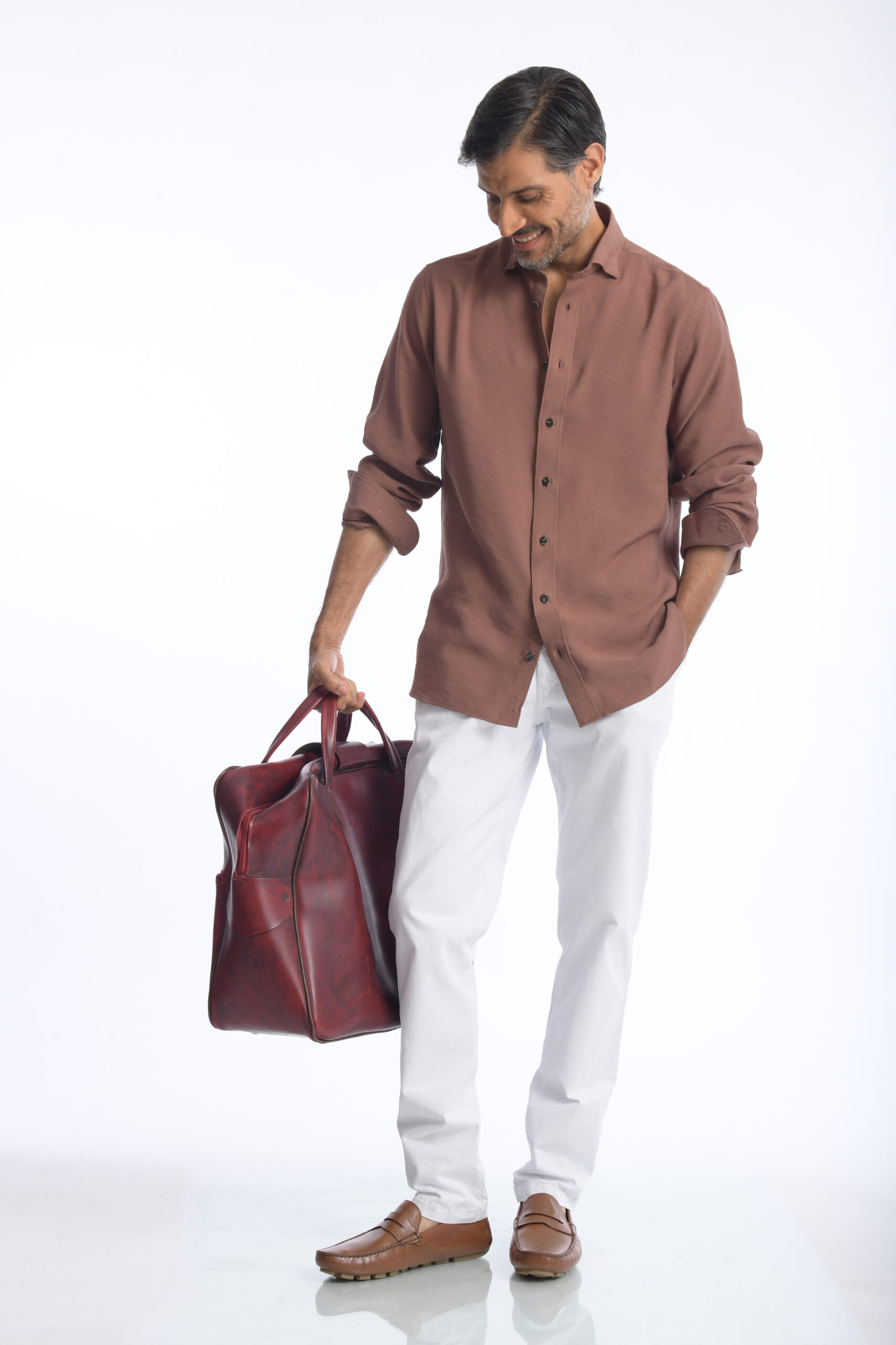 Camisa Cefiro Coffee - Imagen 3