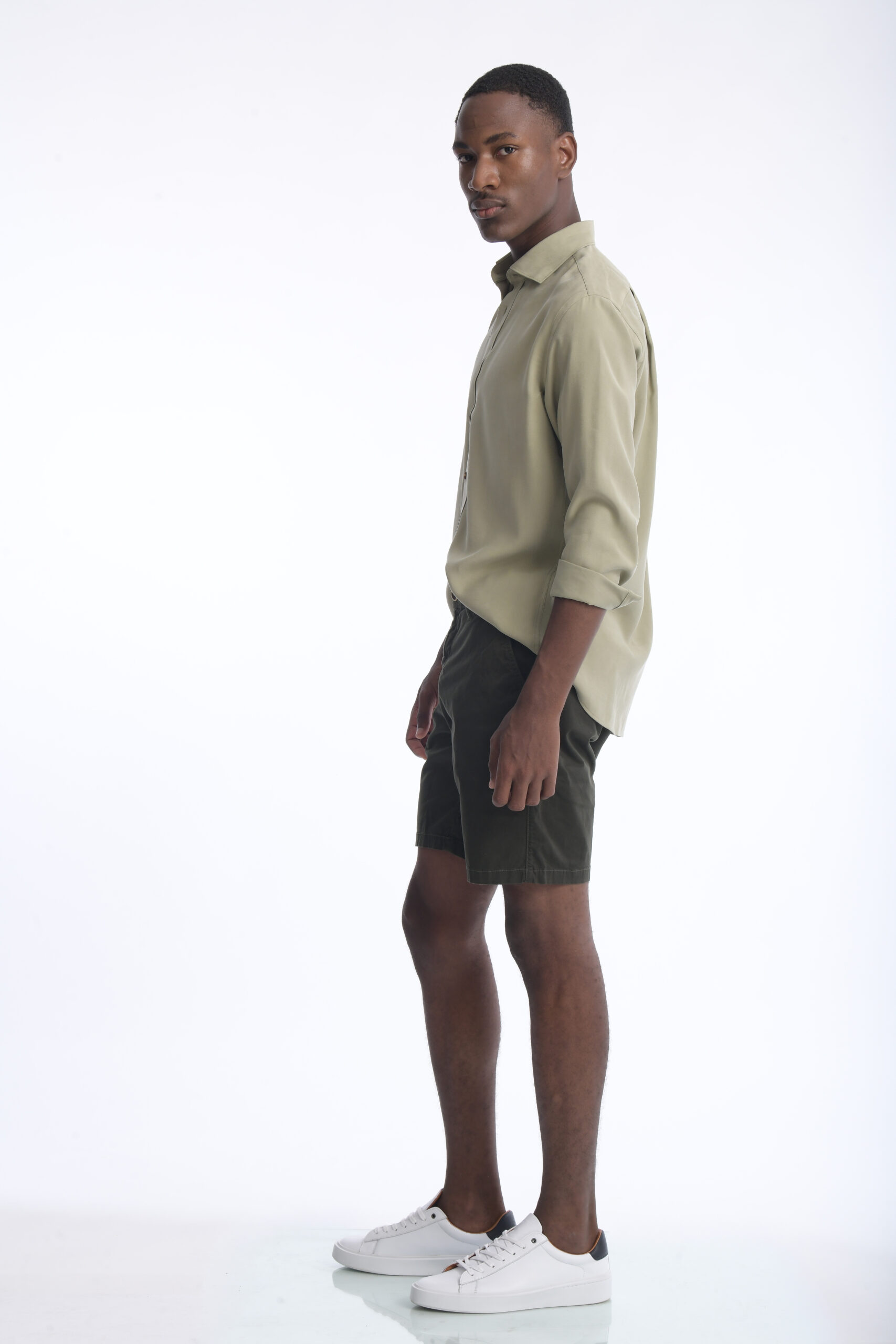 Camisa Cefiro Oliva - Imagen 3