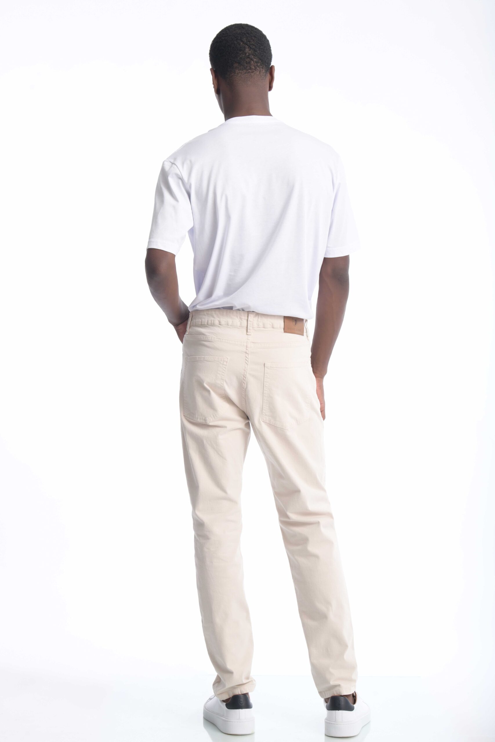 Pantalón Classic Dril 5 Bolsillos Tiza - Imagen 3