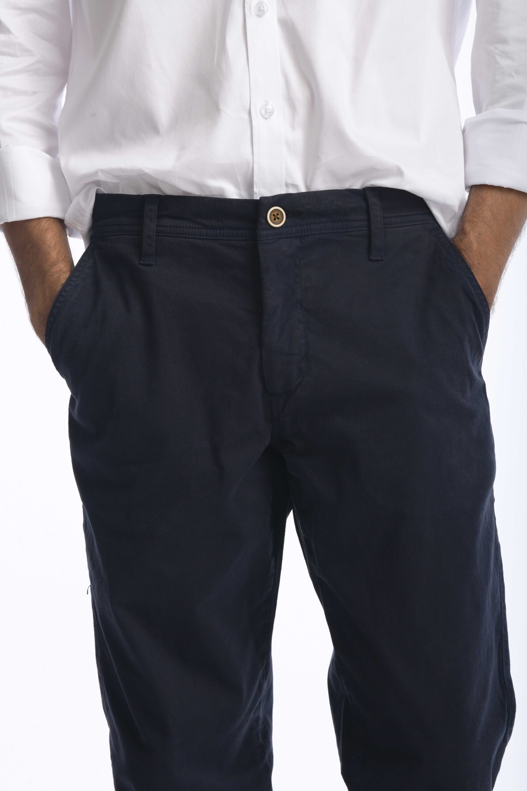 Pantalón Chino Dril Azul Petroleo - Imagen 8