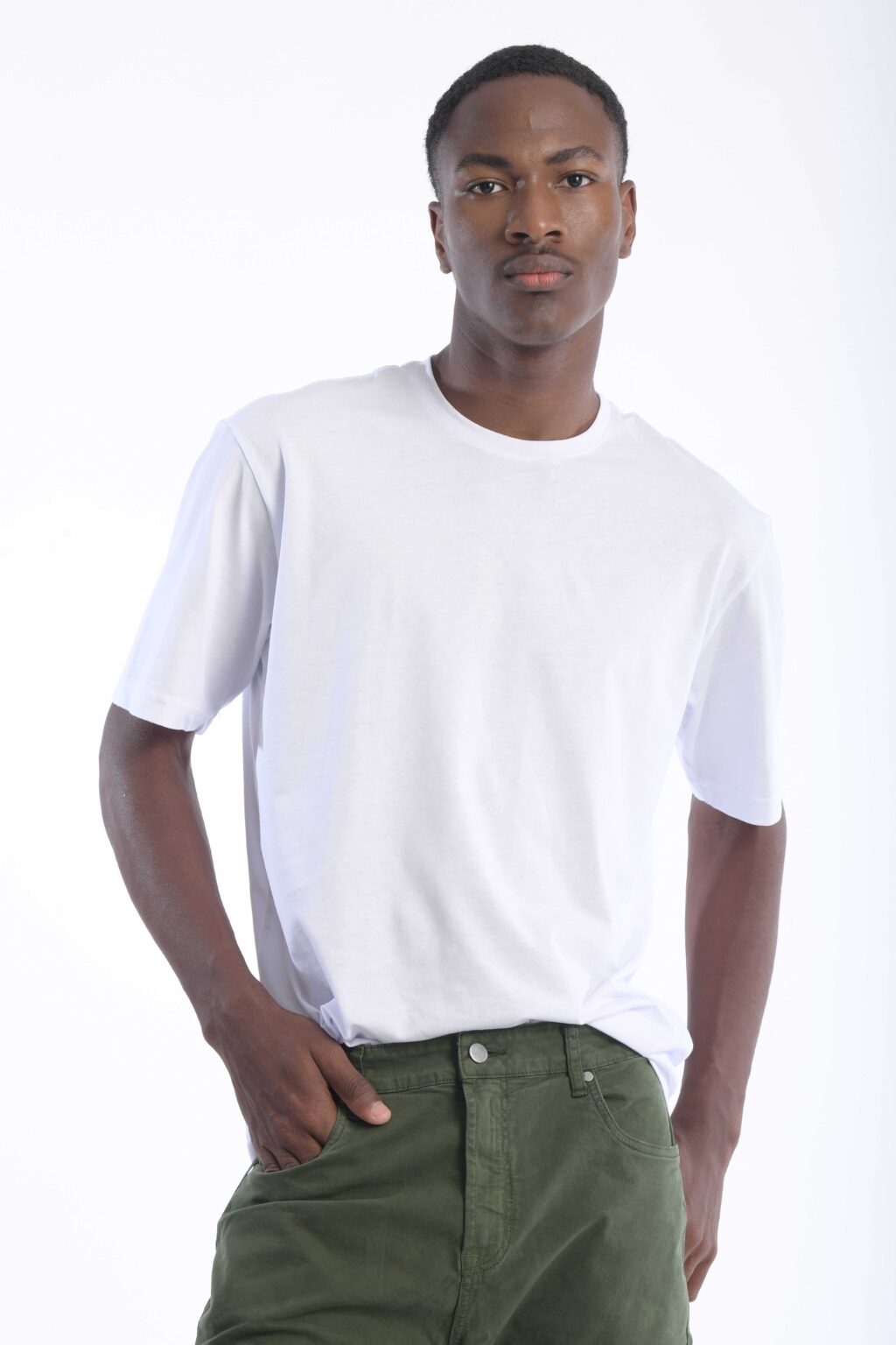 Camiseta 100% Algodón Pima Blanco