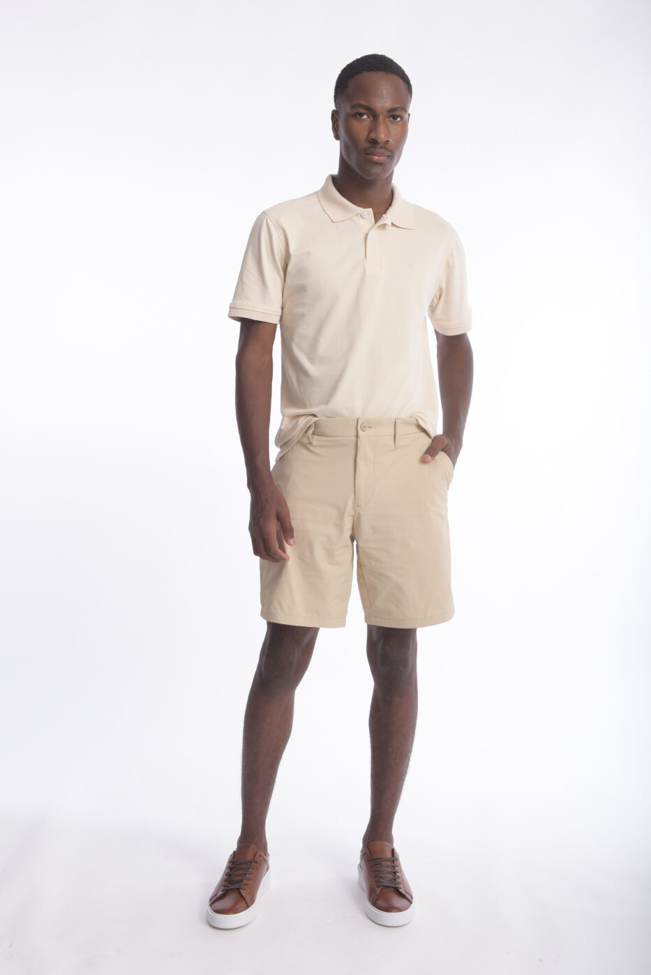Bermuda Rafael Cure Smart Tech, antiarrugas, stretch y sin plancha. Secado rápido y alta durabilidad.