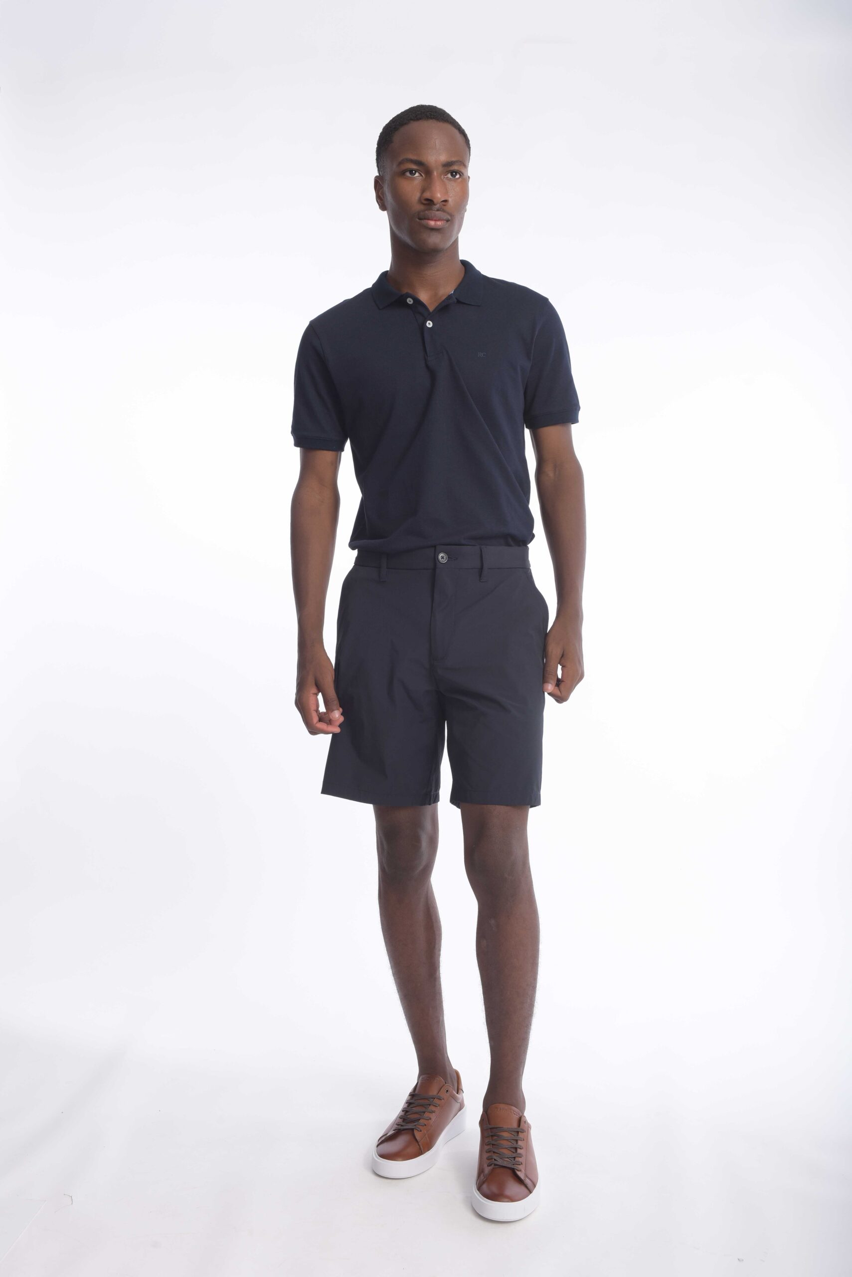 Bermuda Rafael Cure Smart Tech, antiarrugas, stretch y sin plancha. Secado rápido y alta durabilidad.