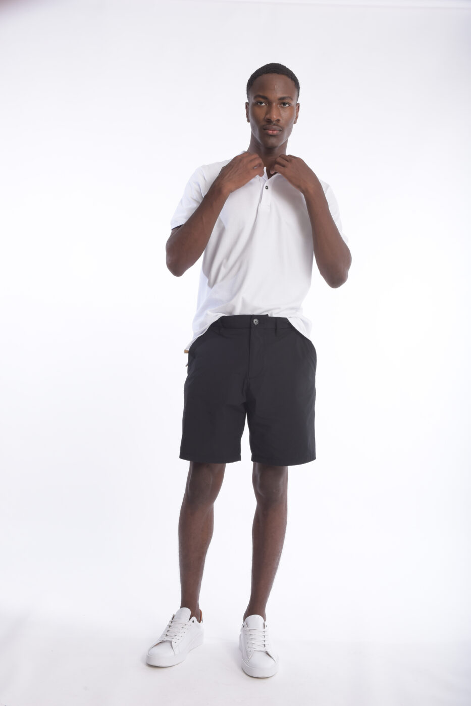 Bermuda Rafael Cure Smart Tech, antiarrugas, stretch y sin plancha. Secado rápido y alta durabilidad.