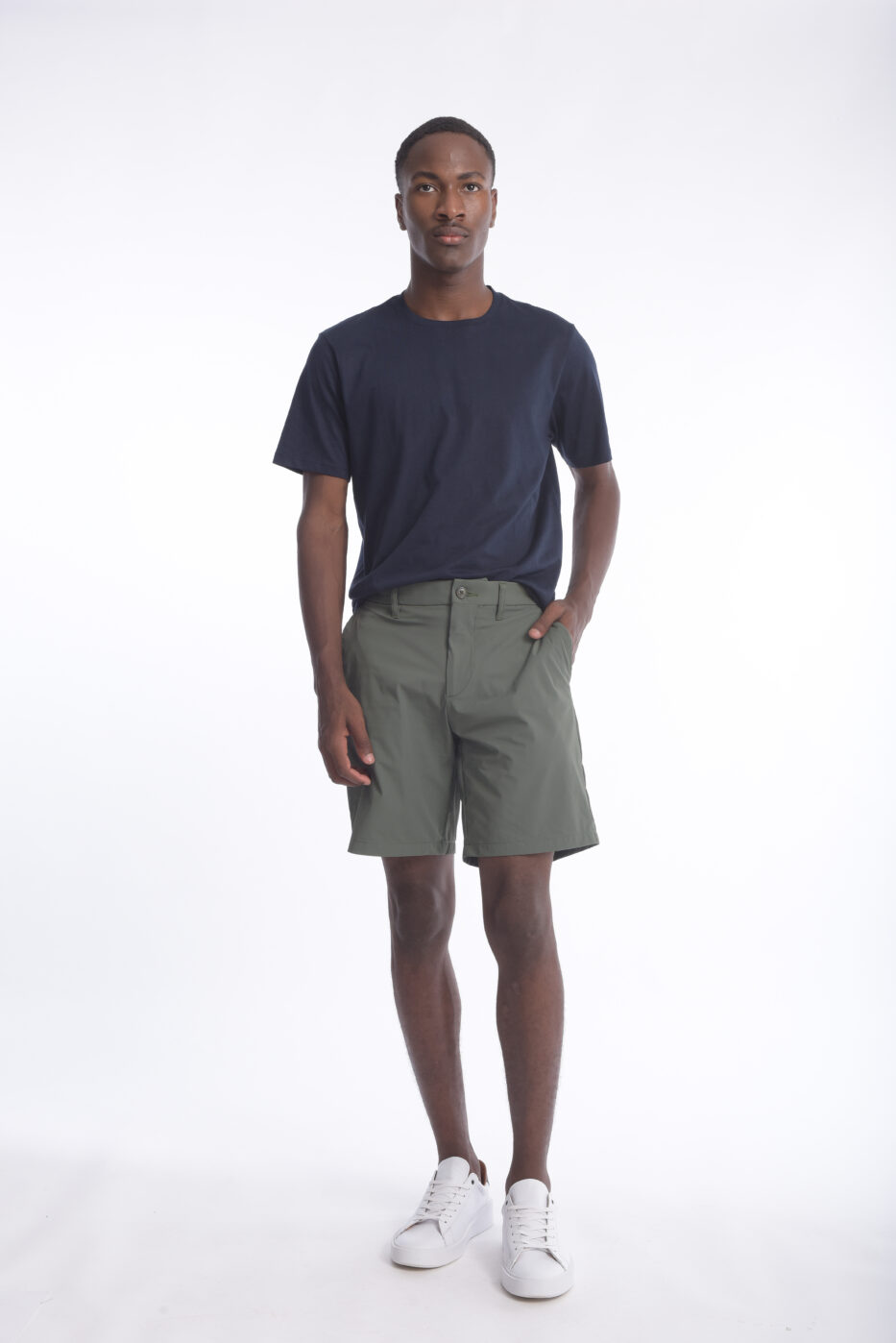 Bermuda Rafael Cure Smart Tech, antiarrugas, stretch y sin plancha. Secado rápido y alta durabilidad.