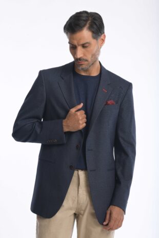 Blazer Rafael Cure Smart Tech, antiarrugas y elástico. Cómodo, ligero y sin plancha, ideal para looks modernos.