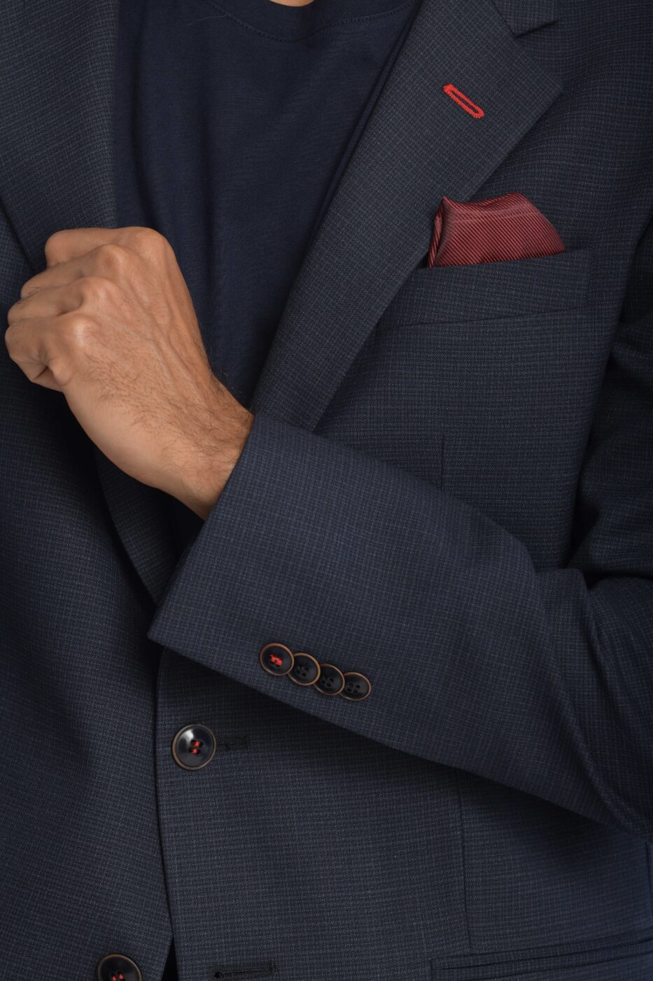 Blazer Rafael Cure Smart Tech, antiarrugas y elástico. Cómodo, ligero y sin plancha, ideal para looks modernos.