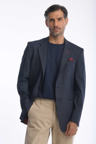 Blazer Rafael Cure Smart Tech, antiarrugas y elástico. Cómodo, ligero y sin plancha, ideal para looks modernos.