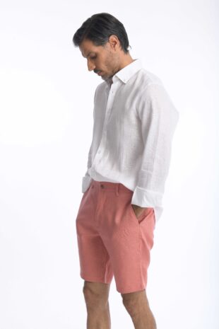 Camisa Rafael Cure en lino, fresca, transpirable y de secado rápido. No pica ni genera alergias. Ideal para looks elegantes y cómodos.