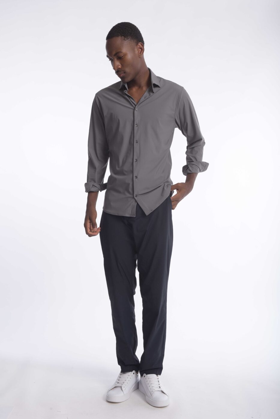 Pantalón Rafael Cure Smart Tech, antiarrugas, stretch y sin plancha. Secado rápido, cómodo y con bolsillos funcionales.