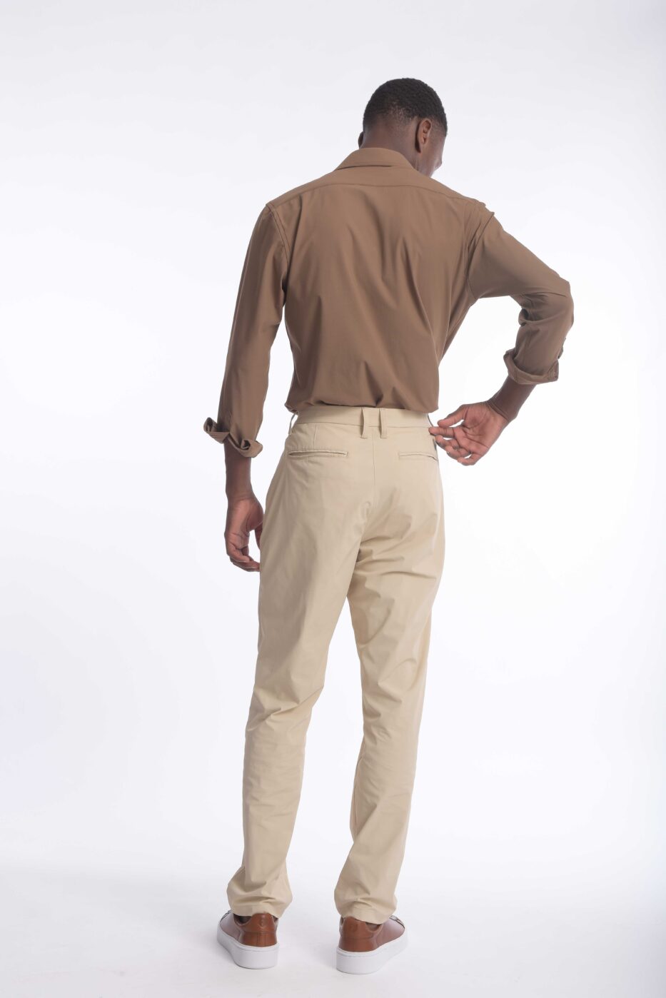 Pantalón Rafael Cure Smart Tech, antiarrugas, stretch y sin plancha. Secado rápido, cómodo y con bolsillos funcionales.