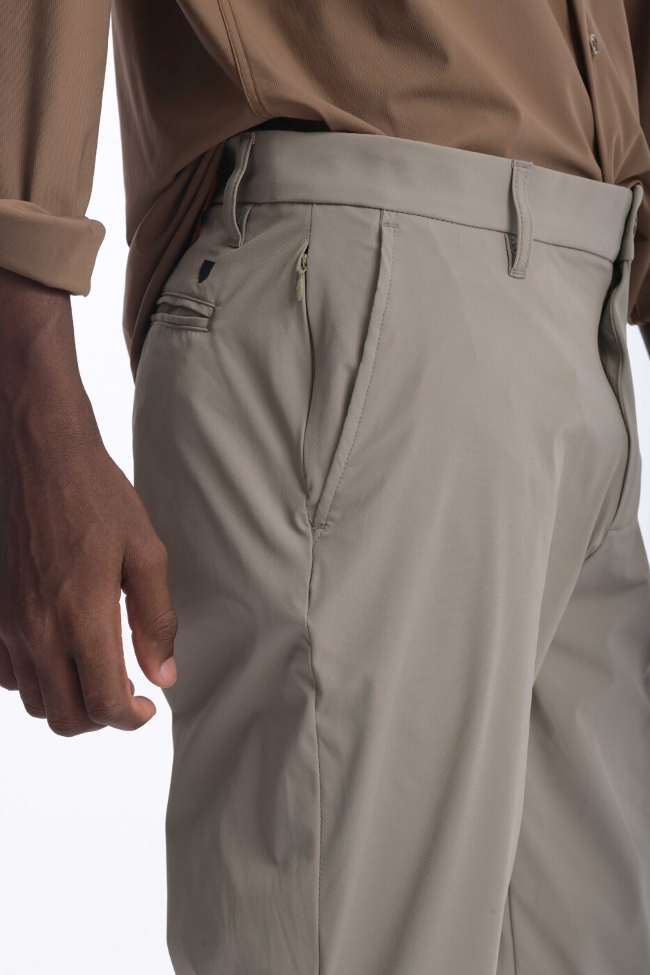 Pantalón Rafael Cure Smart Tech, antiarrugas, stretch y sin plancha. Secado rápido, cómodo y con bolsillos funcionales.