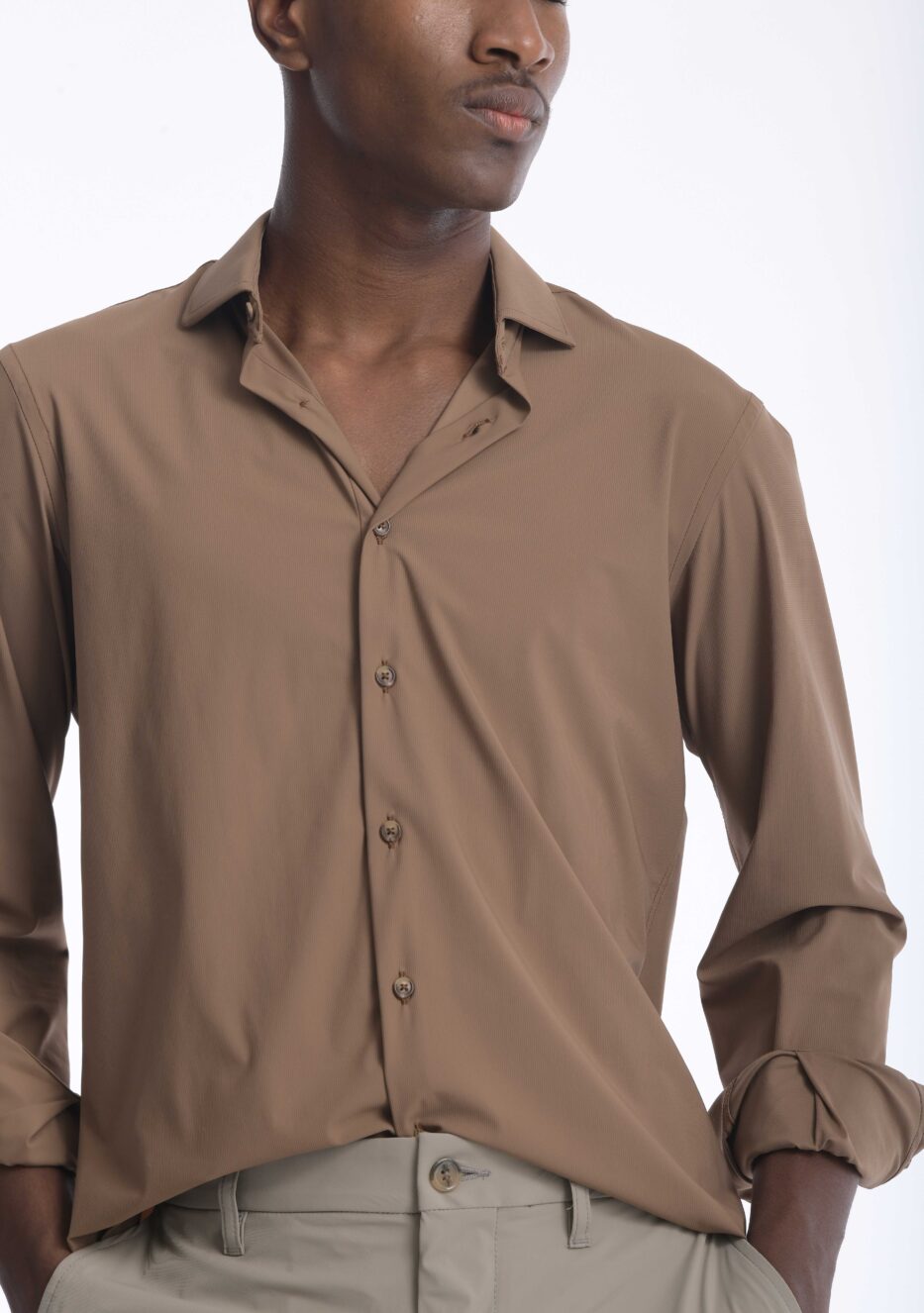 Camisa Rafael Cure High Performance, transpirable, stretch y de secado rápido. Cómoda y ligera.