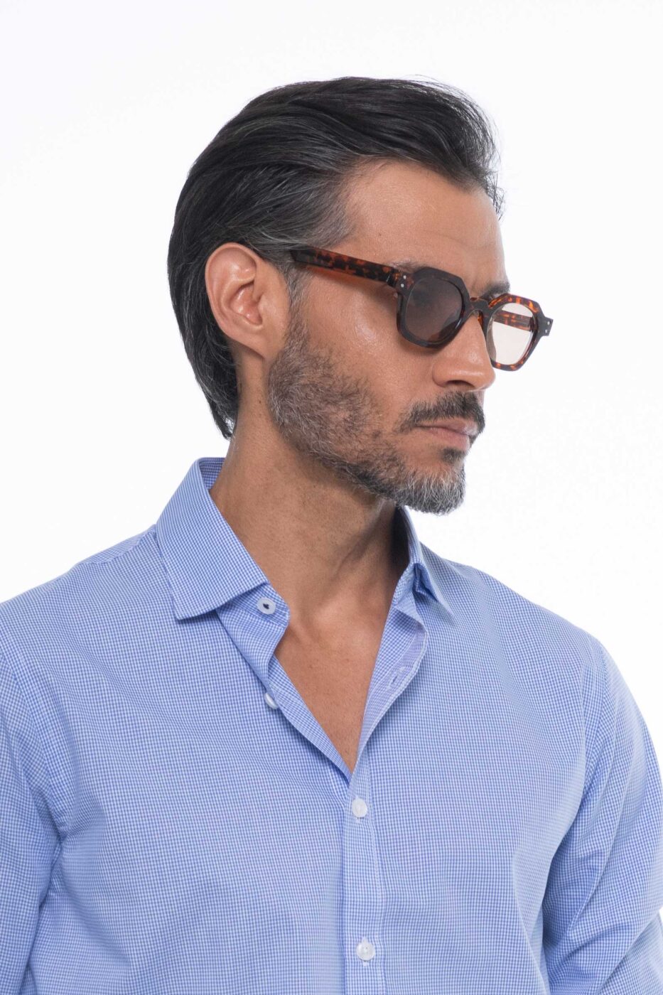 Camisa Hombre 100% Algodón Classic Fit Button Under