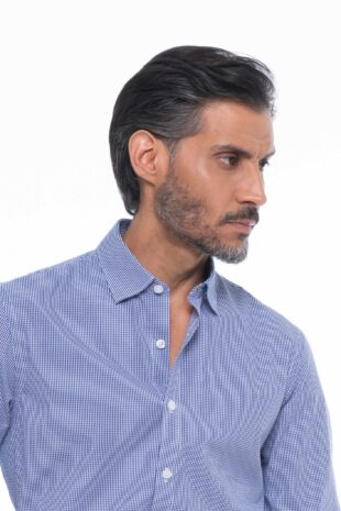 Camisa Hombre 100% Algodón Classic Fit Button Under